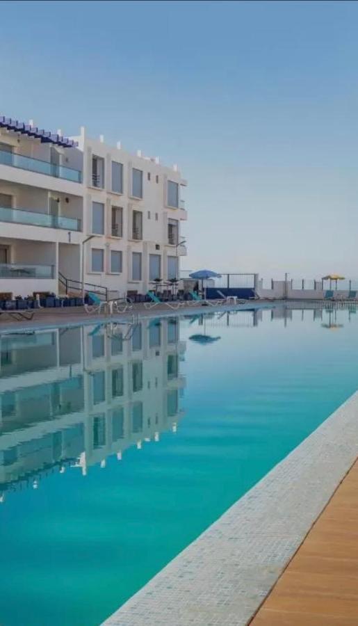 The Blue Pearl-Sensational Beach Apartment In Aourir Agadir Exteriör bild