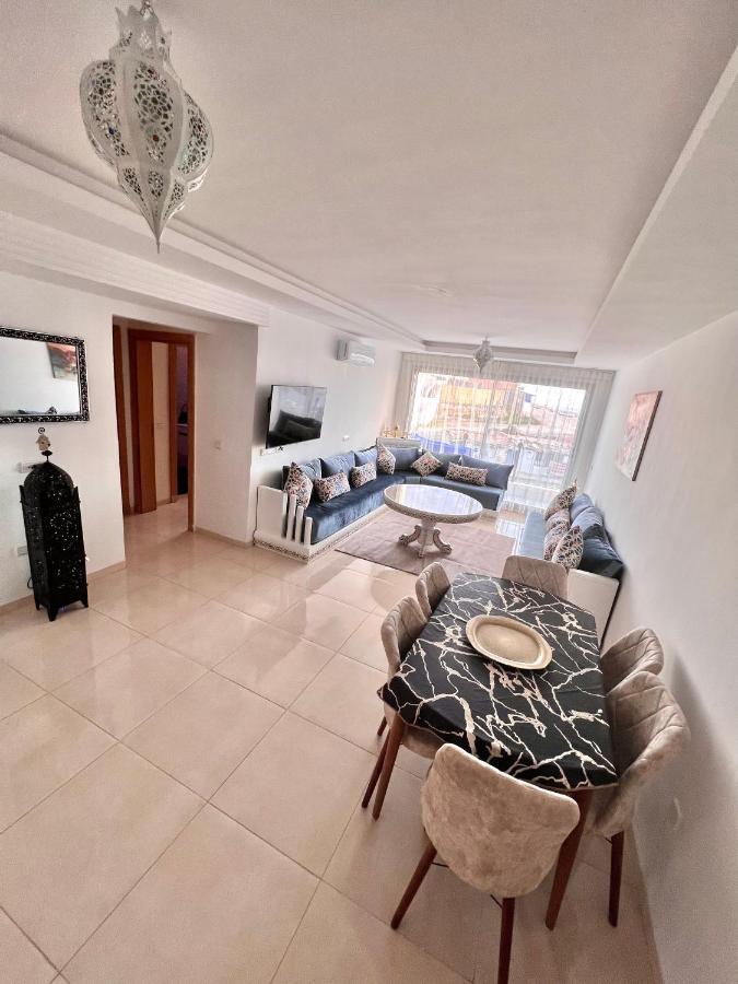 The Blue Pearl-Sensational Beach Apartment In Aourir Agadir Exteriör bild